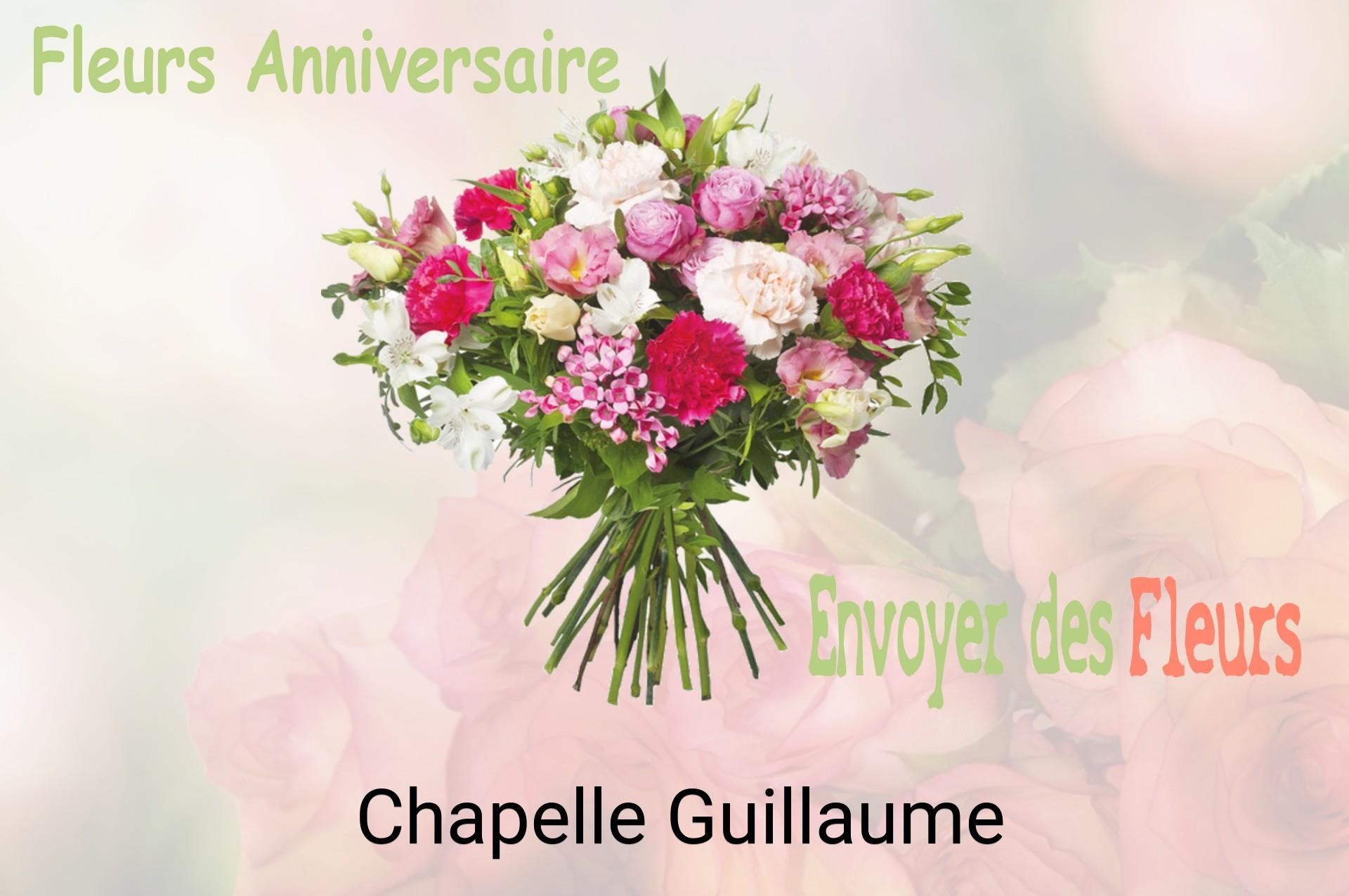 Bouquet de fleurs d’anniversaire livré à Chapelle-Guillaume