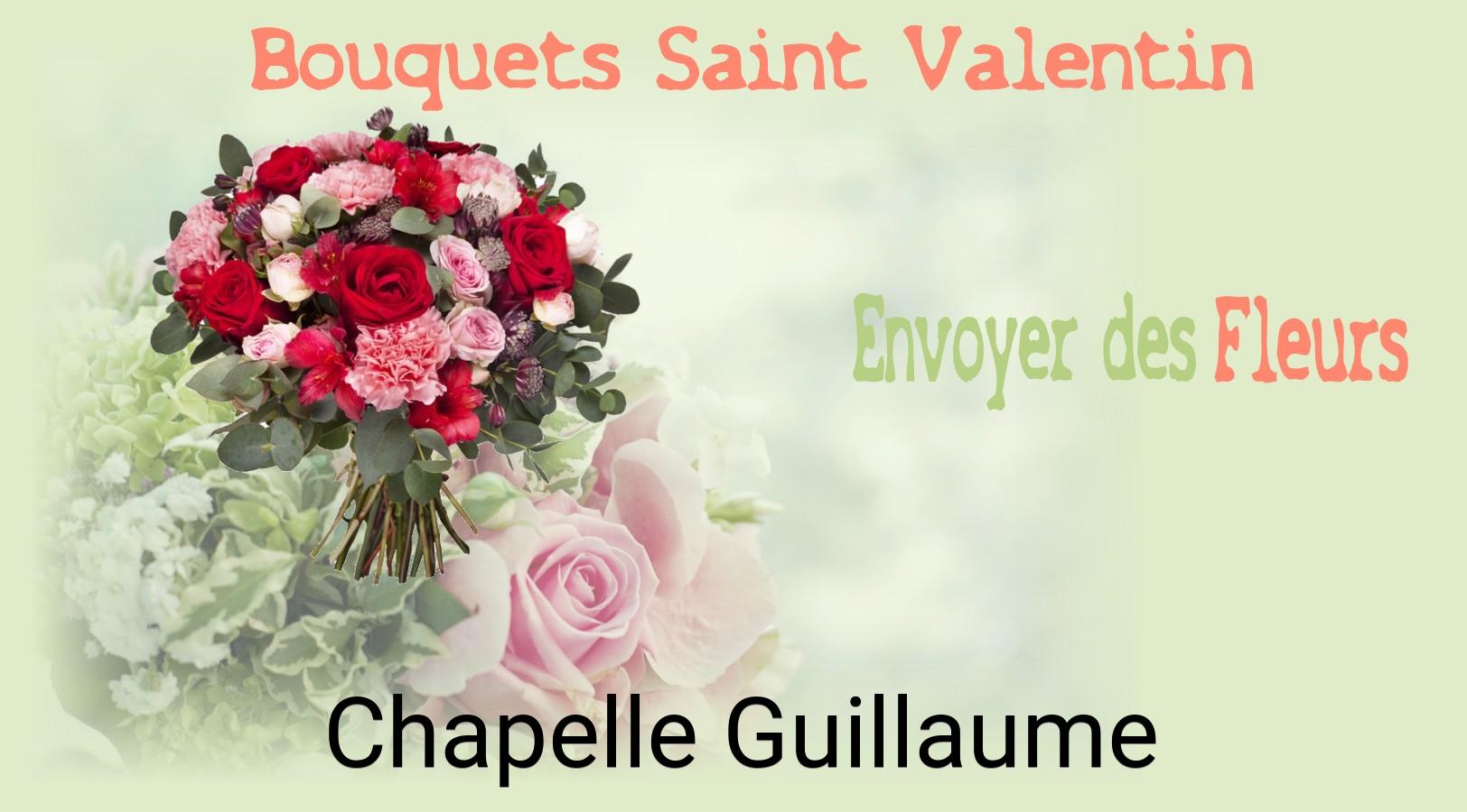 Roses de Saint-Valentin livrées à Chapelle-Guillaume
